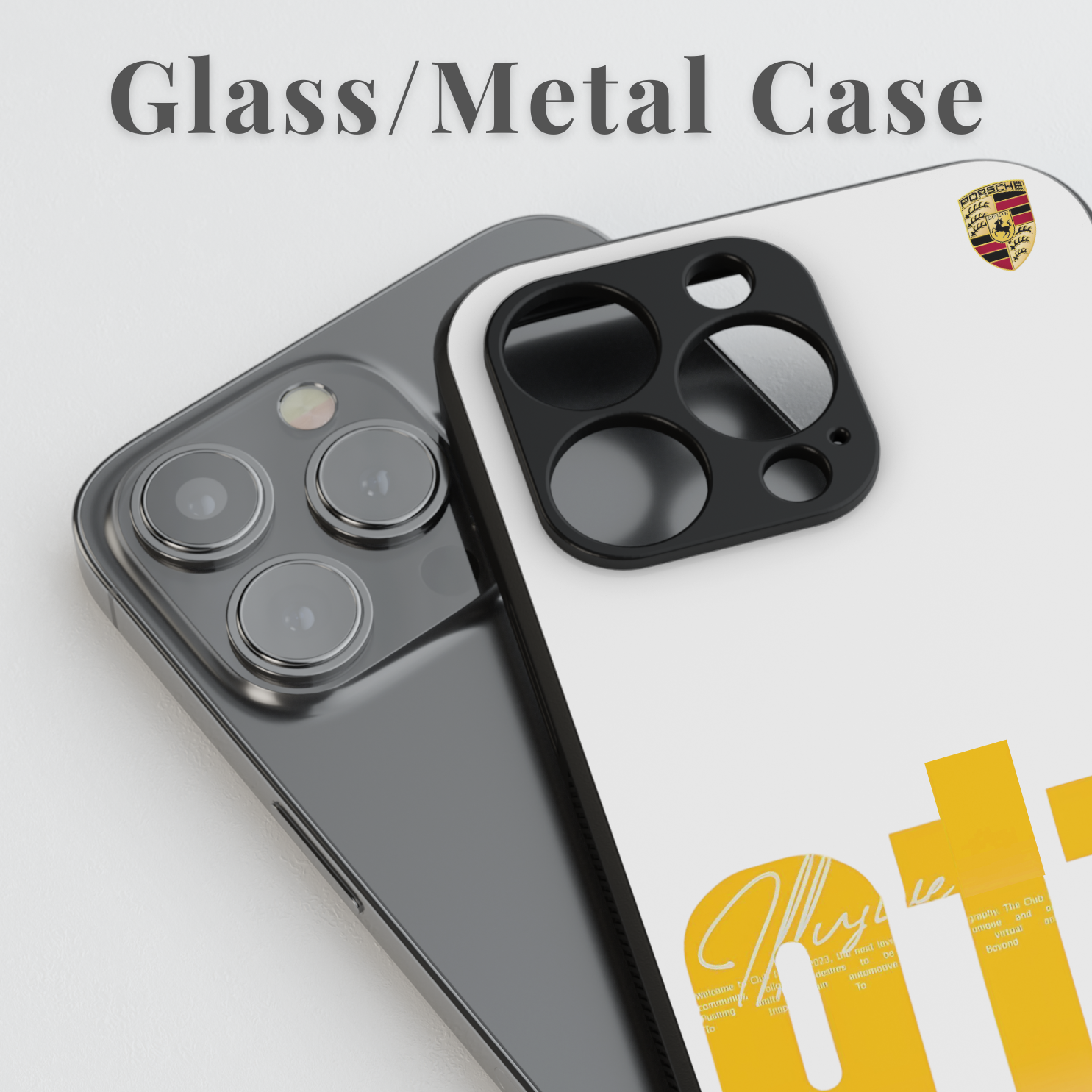 Porsche 911 x Yellow Phon Case