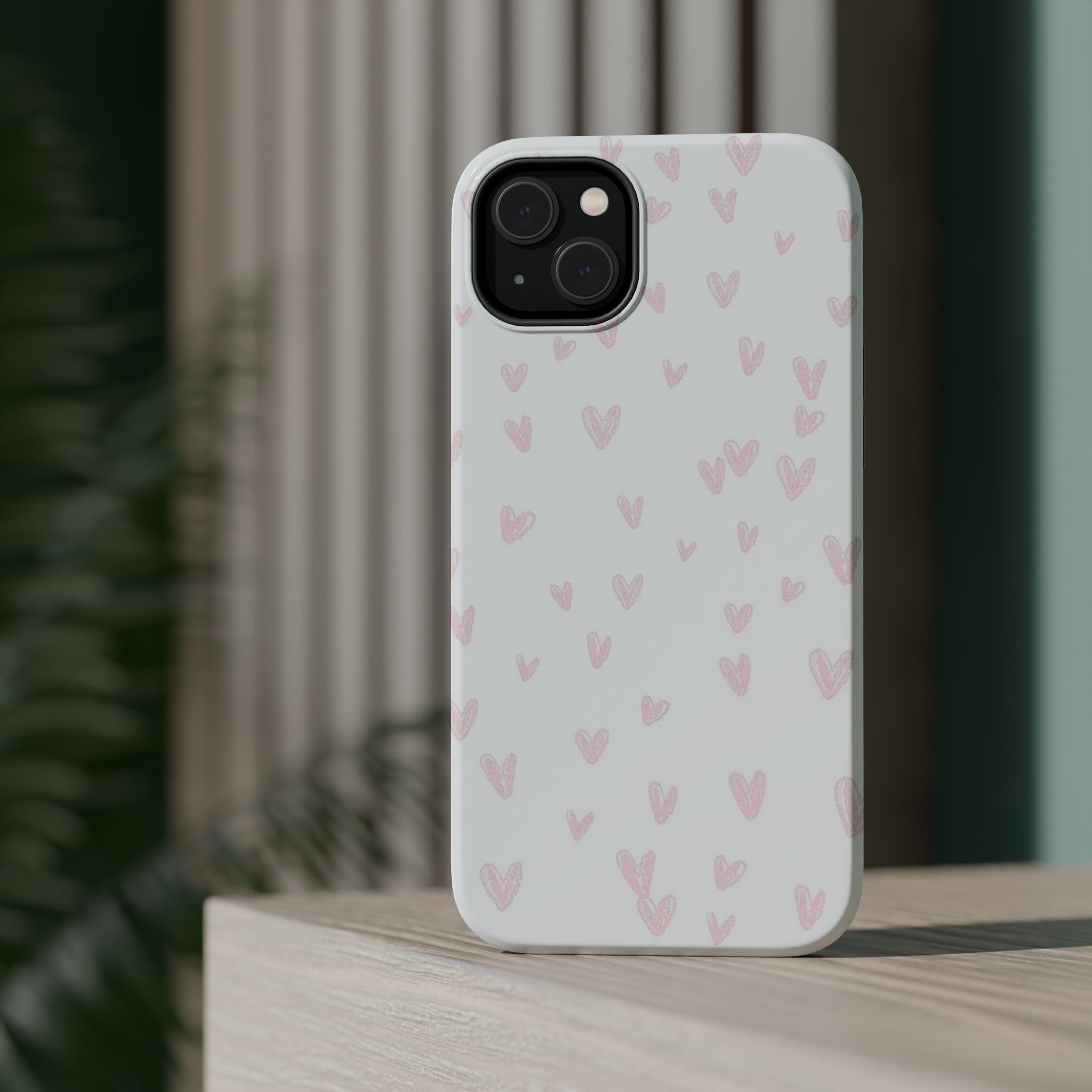 Pink Aesthetic Small Heart A Case