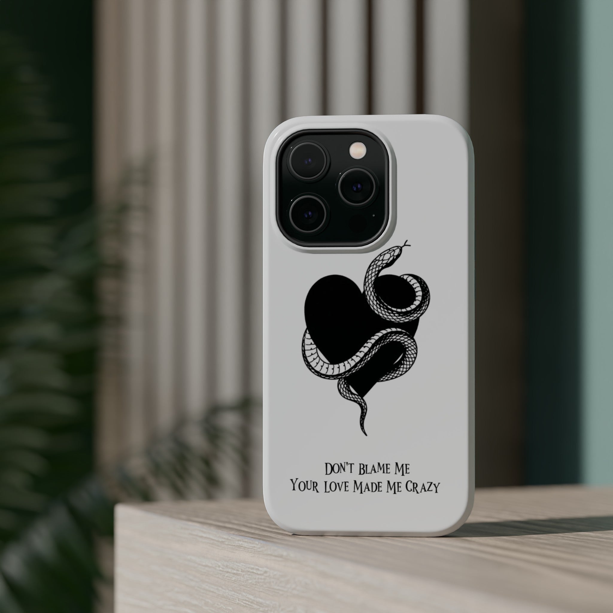 Black Love Phone Case