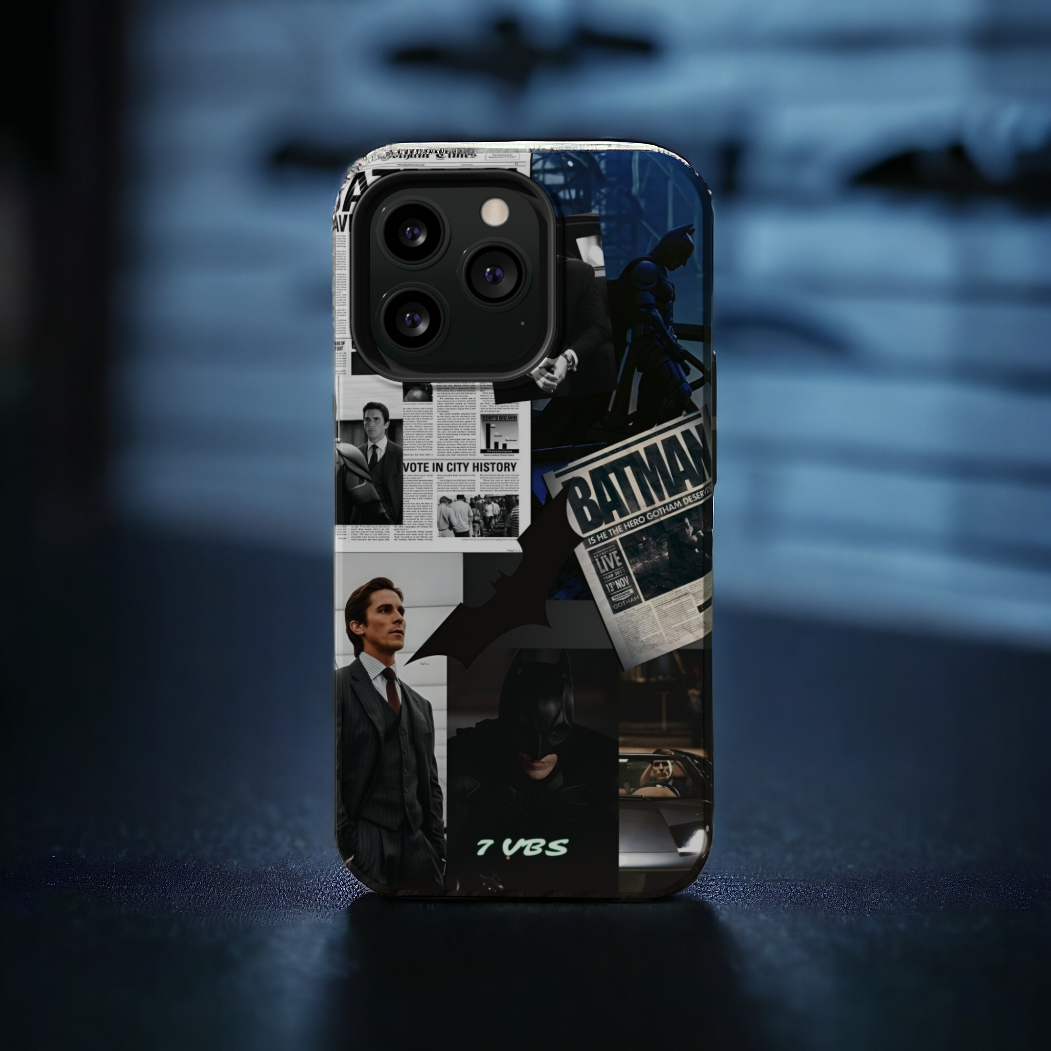 Batman X Blue Aesthetics Phone Case/Cover