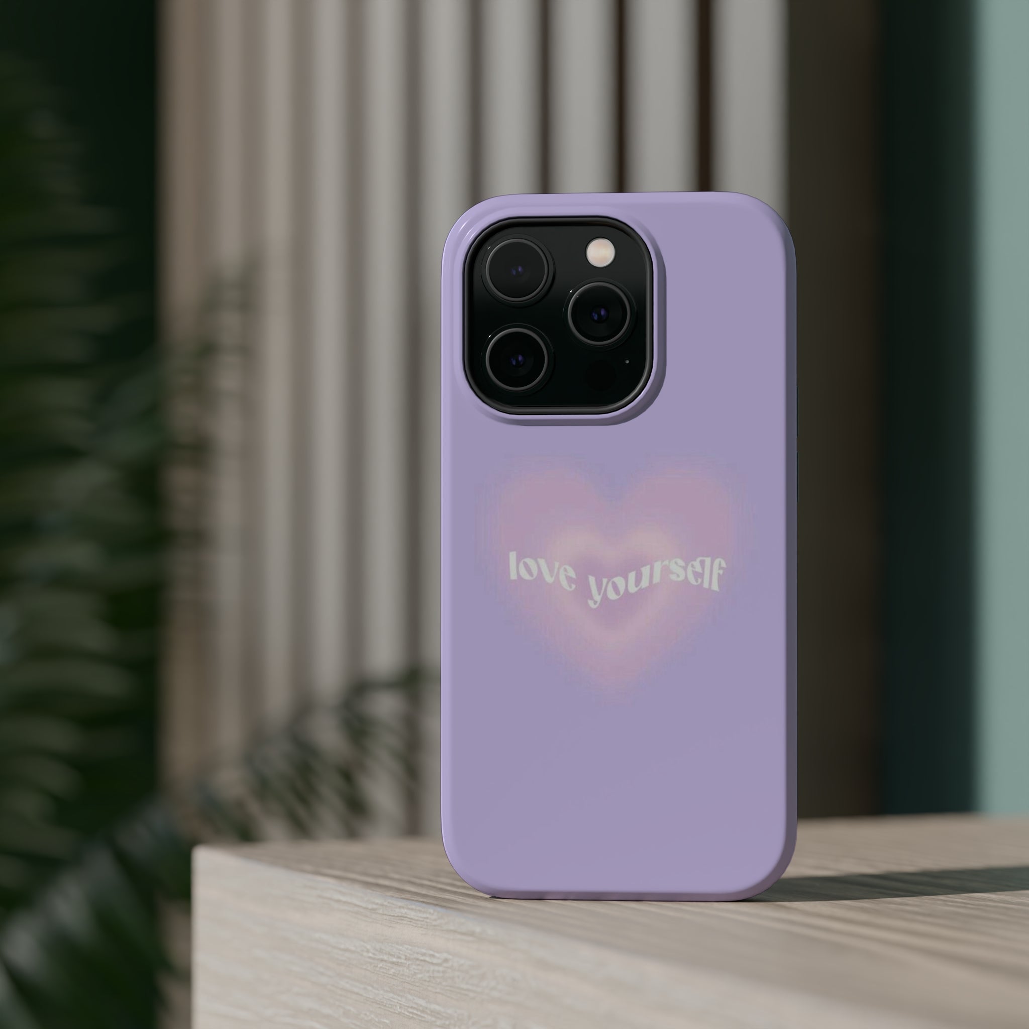 Purple Love Yourself Z Phone Case