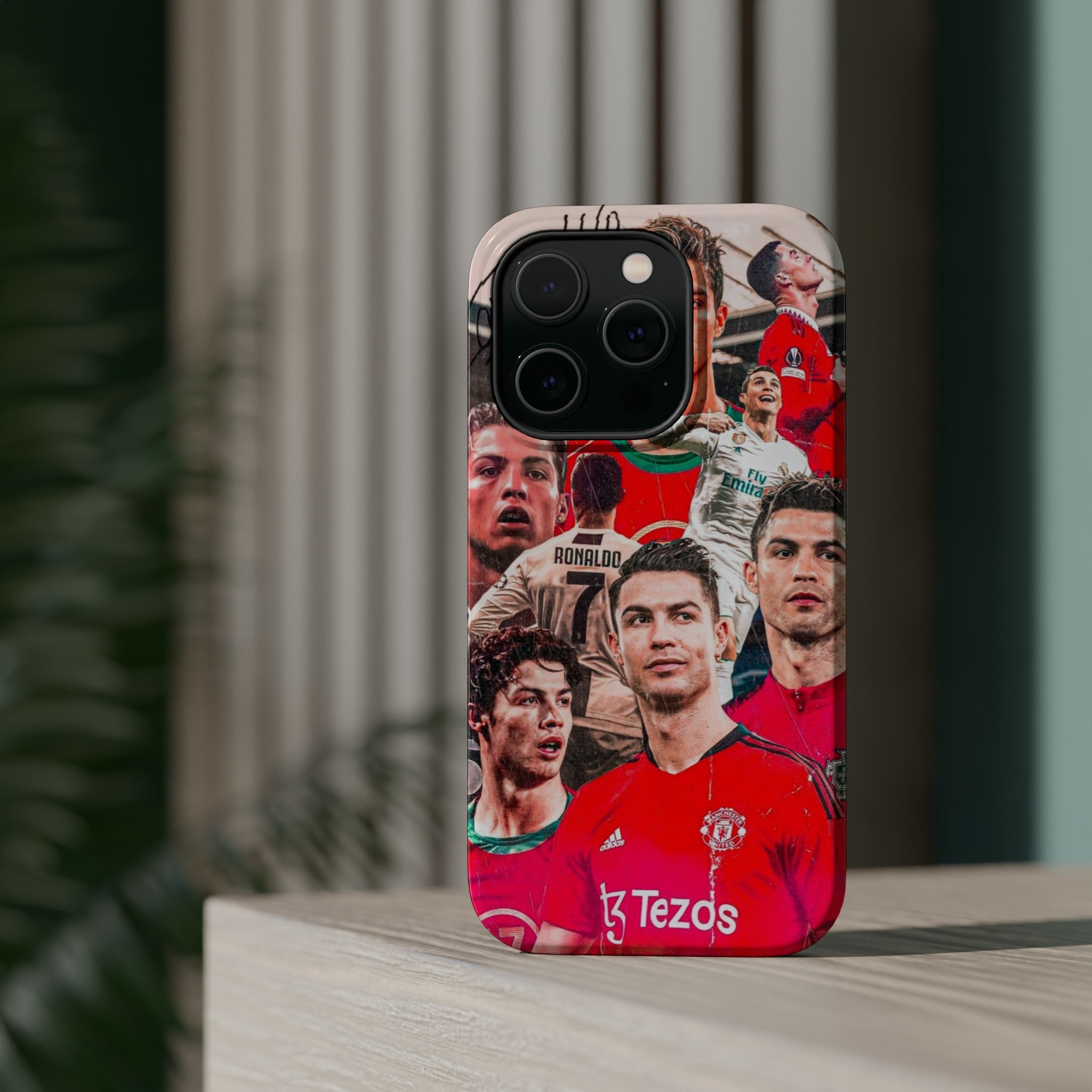 Portugal X Machester and Madrid Ronaldo Phone Case