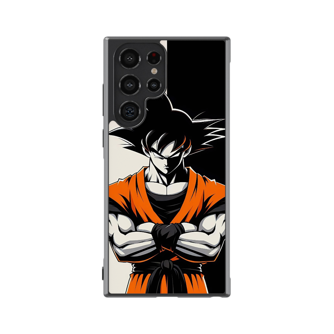 Goku Orange X Black Phone Case