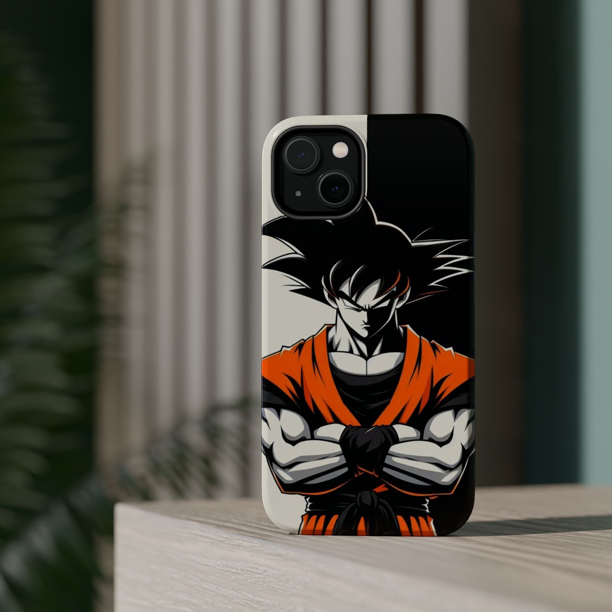 Goku Orange X Black Phone Case