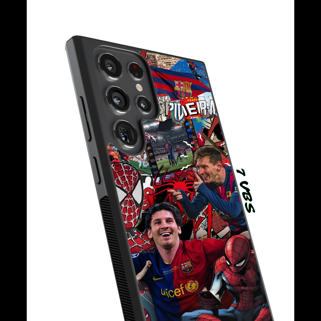 Spidy X Messi Phone Case