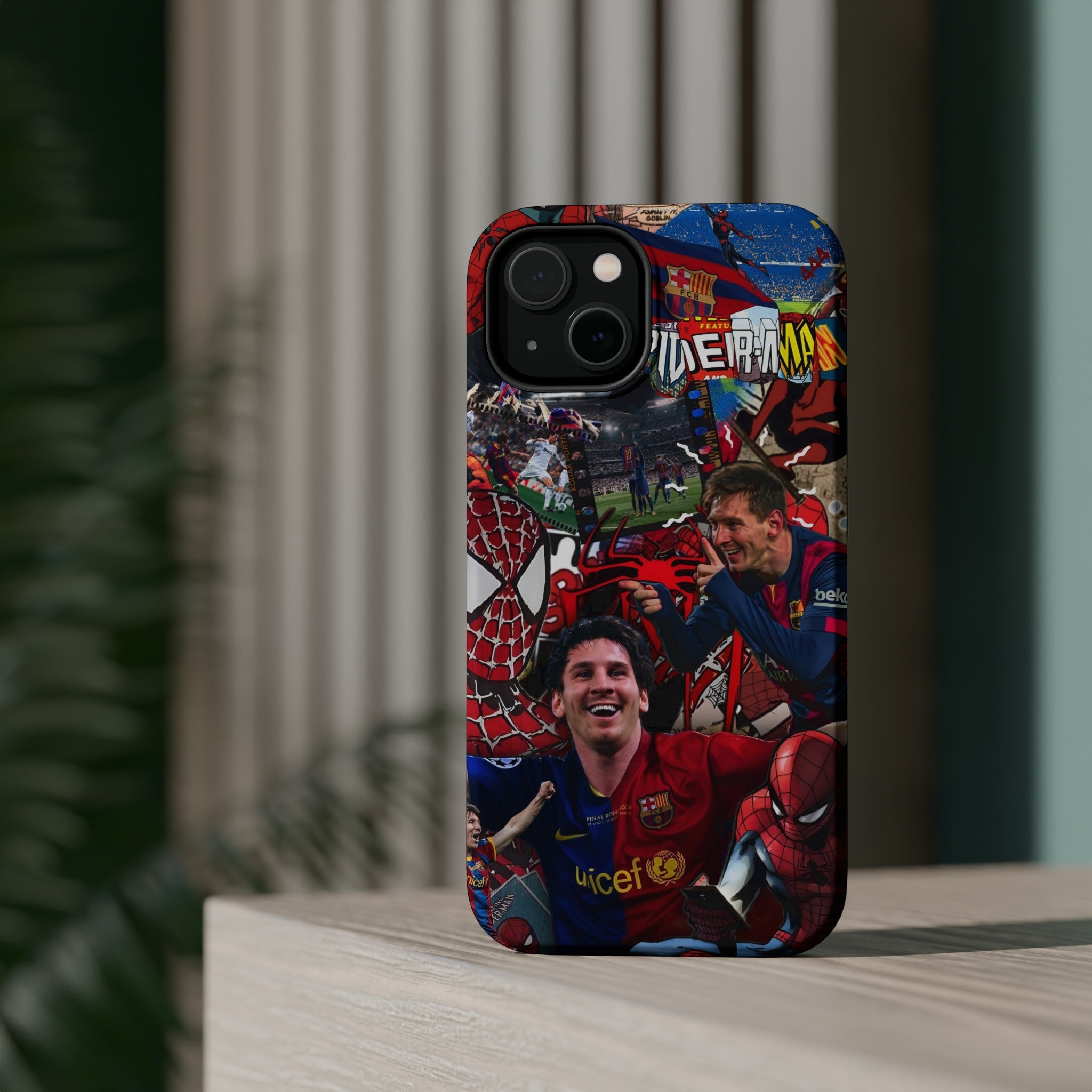 Spidy X Messi Phone Case