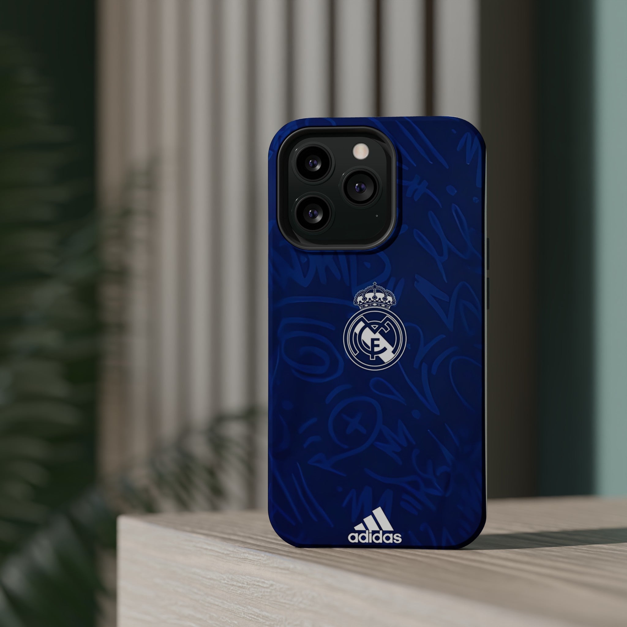 Madrid in Blues Phone Case