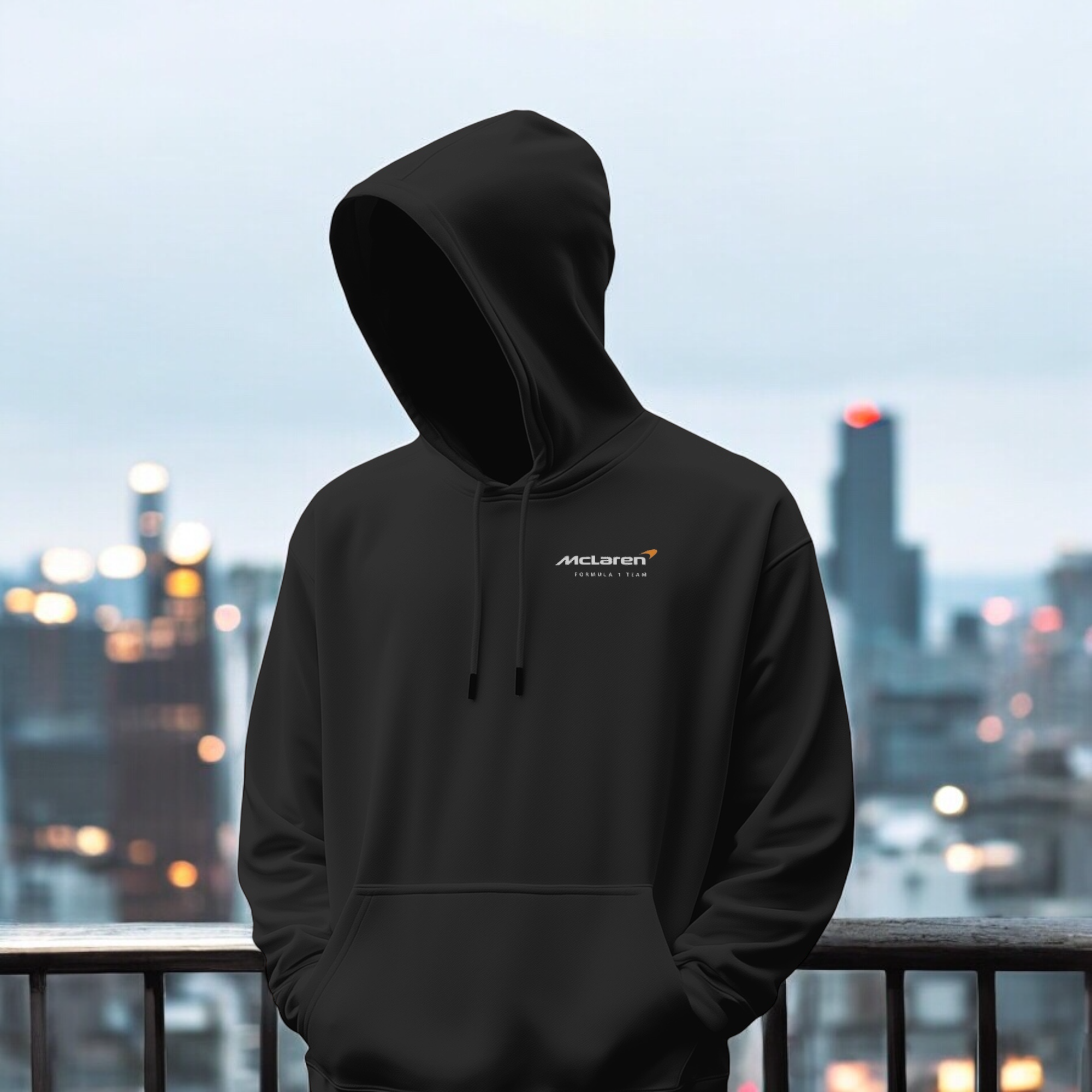 Mclaren Blavk Hoodie