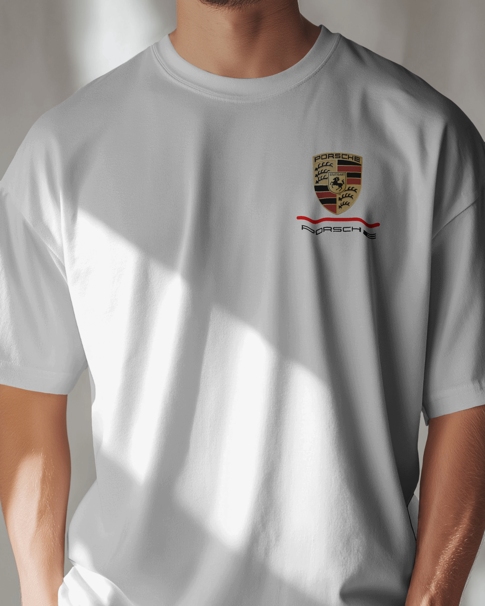 Porsche V2 X VBS Oversized Tshirt