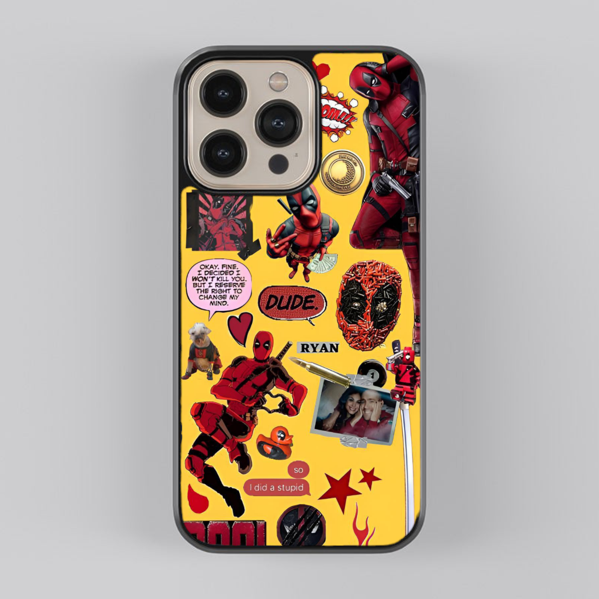 Deadpool and Wolverine Matching Phone Cases