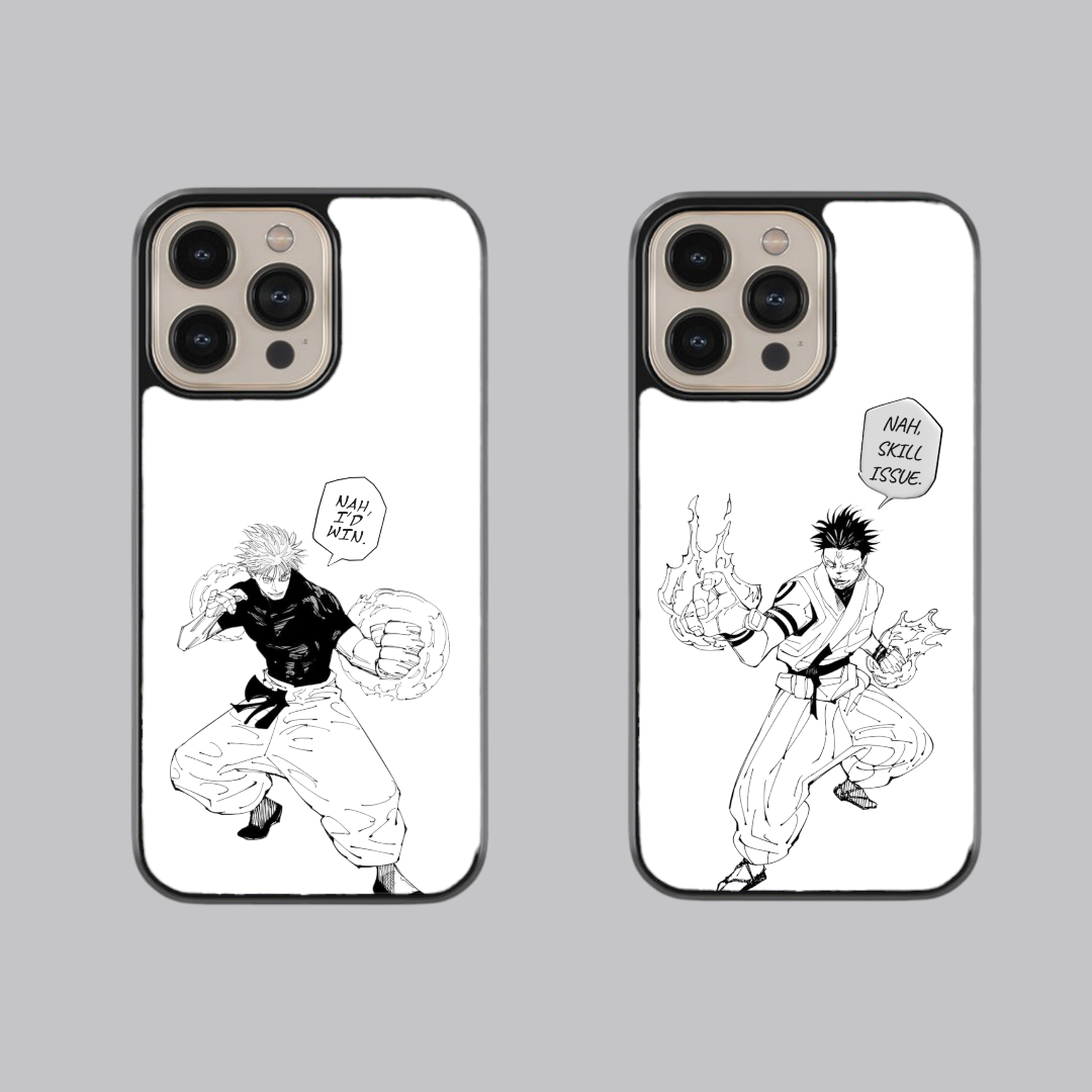 Gojo And Sukuna Matching Phone Cases