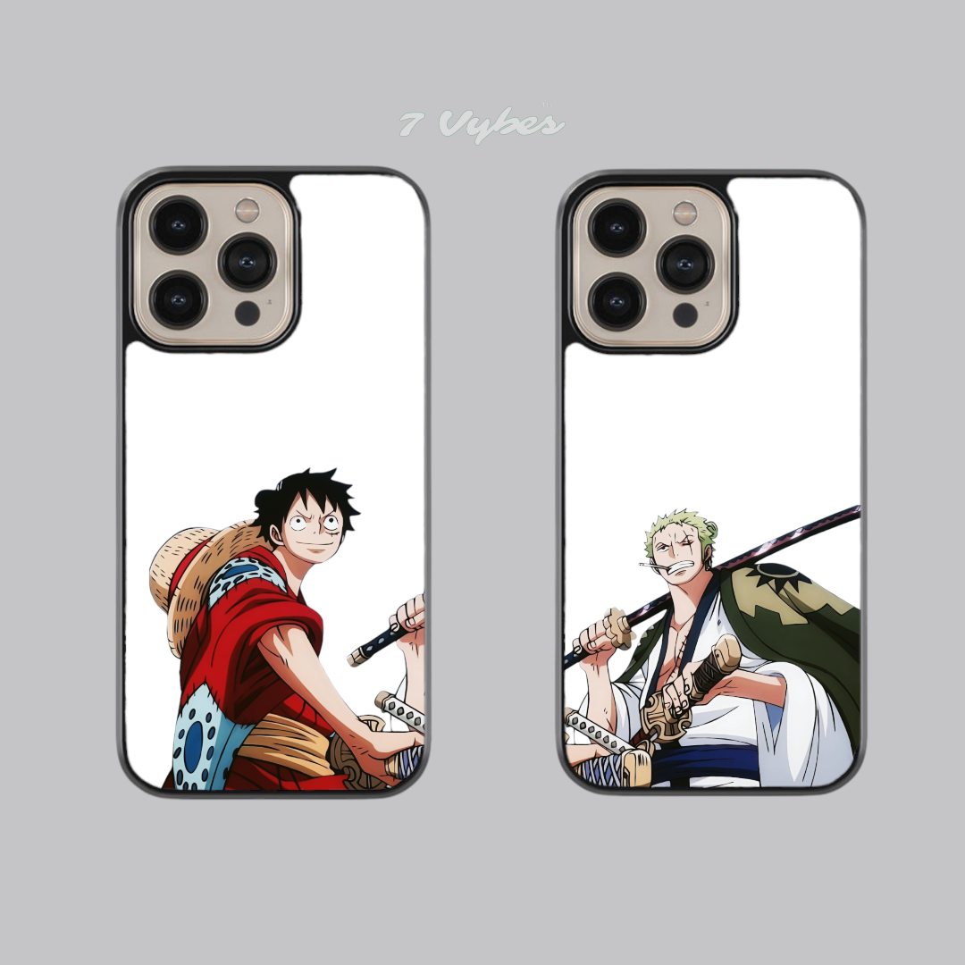 Luffy and Zoro Matching Phone Cases