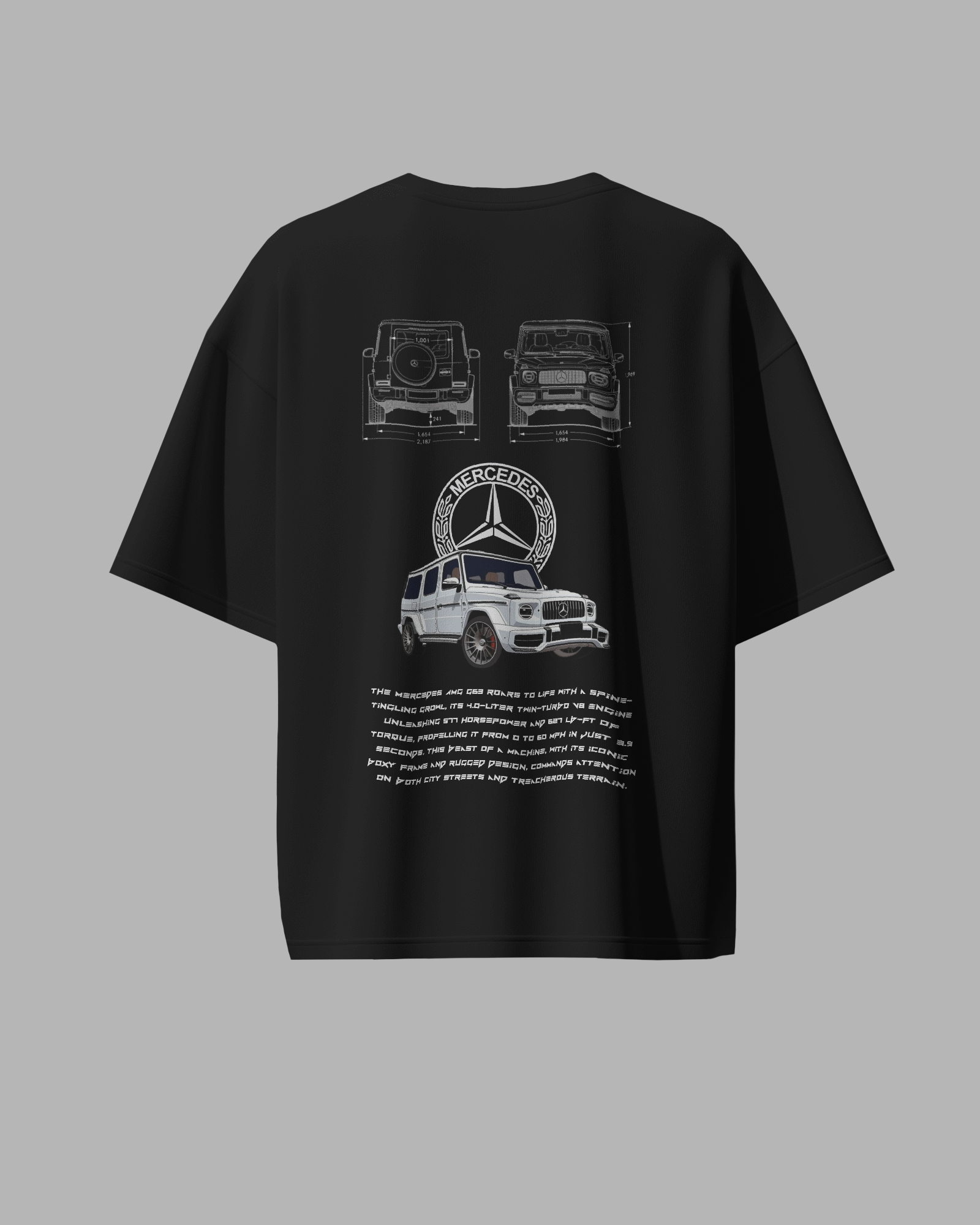 Mercedes G63 X VBS Oversized Tshirt